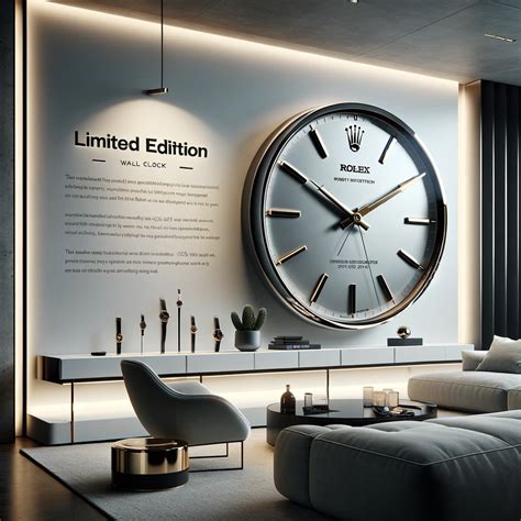 rolex coin clock|rolex wall clock real.